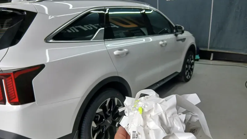 Kia Sorento MQ4 ceramic coating - Kia Sorento MQ4 Ceramic Coating Review: Cost & Results photo 3