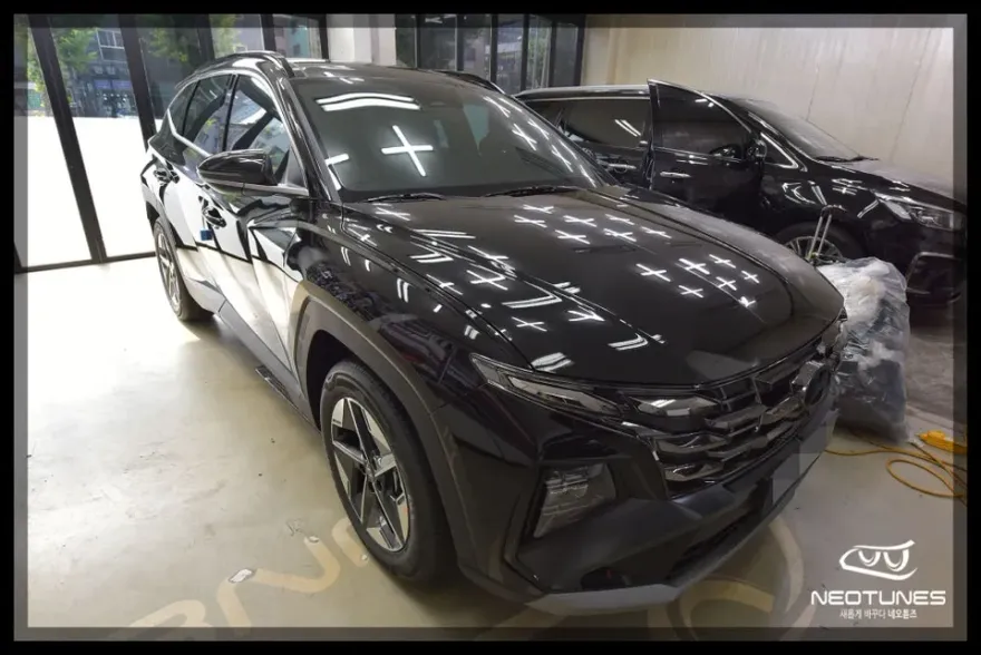 Hyundai Tucson NX4のドラレコ取付事例|費用目安・仕上がり 施工写真 4-2