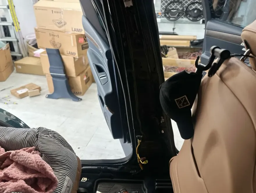 Genesis GV80 interior customization - Genesis GV80 Interior Customization Review — Red Seatbelts photo 4