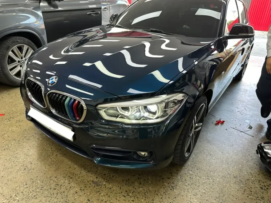 BMW 1 Series F20 oem options installation result