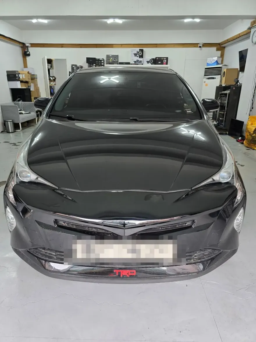 Toyota Prius android head unit installation result