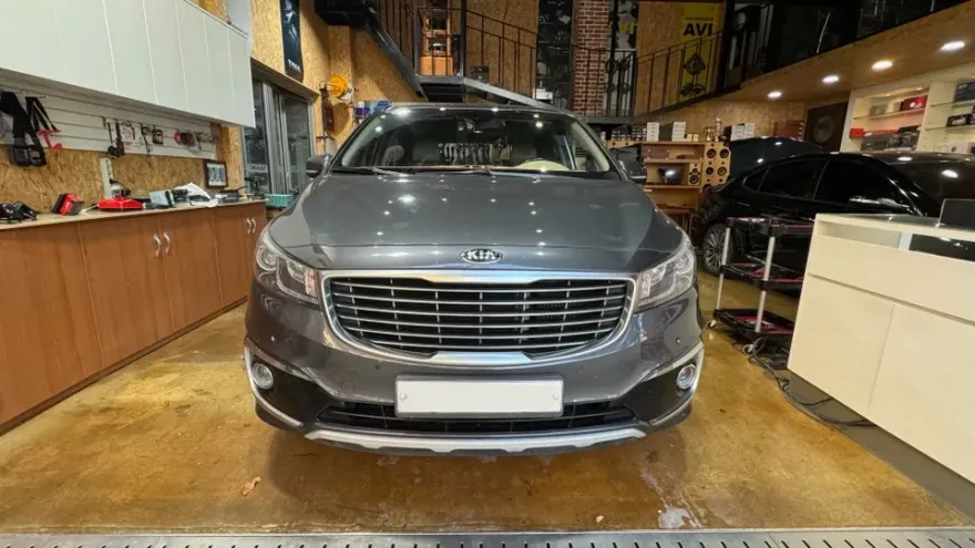 Kia All New Carnival android head unit installation result