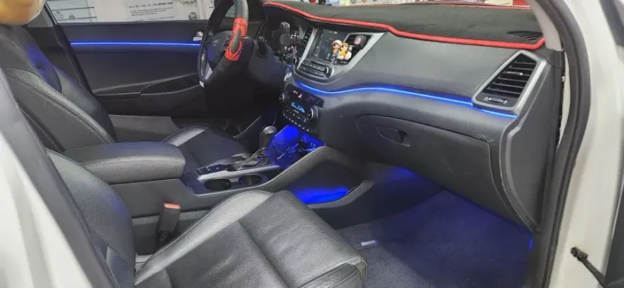 Hyundai Tucson ambient lighting - Hyundai Tucson Ambient Lighting Review: Cost & Results photo 3