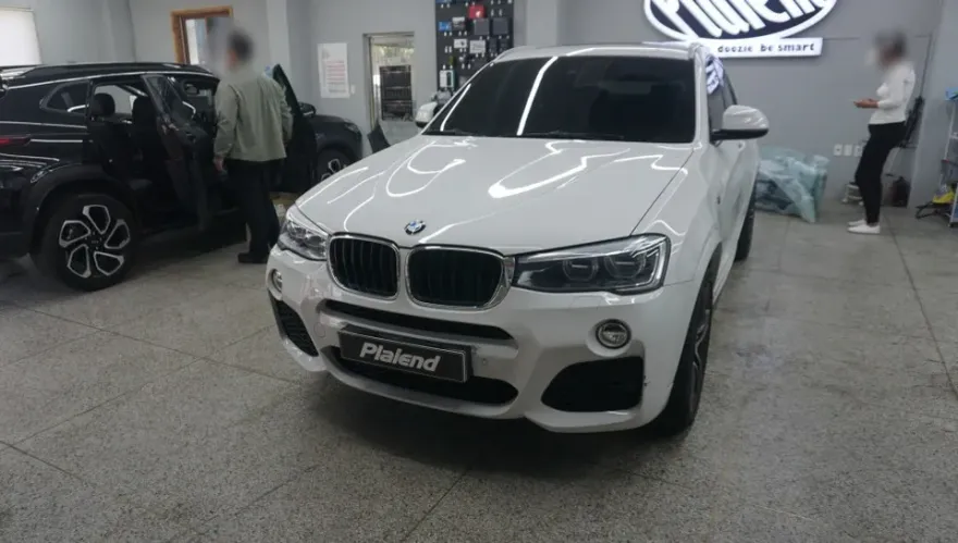 BMW X4 android head unit installation result