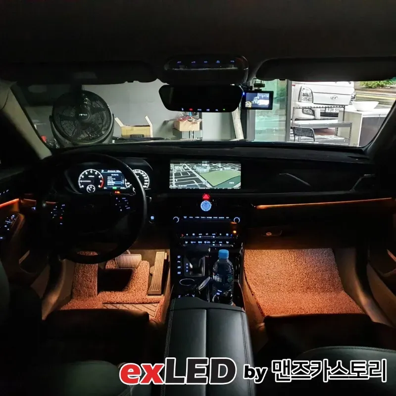 Genesis EQ900 ambient lighting - Genesis EQ900 Ambient Lighting Review — Brighter Interior photo 3