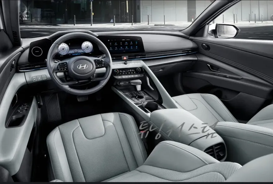 Hyundai Elantra MDのドライブレコーダー取付事例 施工写真 3-1