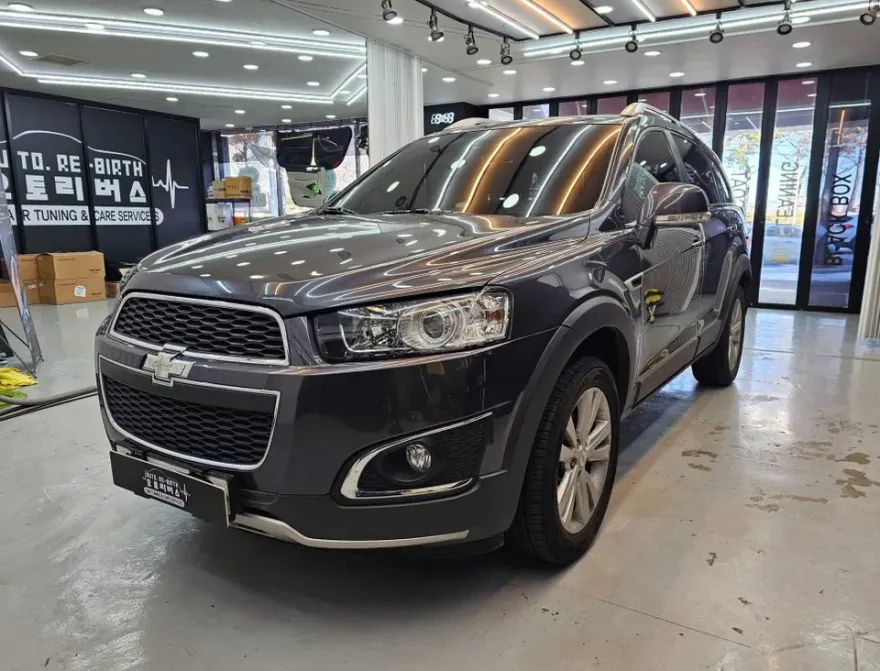 Chevrolet Captiva android head unit installation result