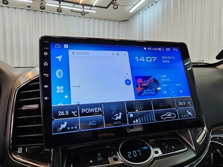 Chevrolet CaptivaのAndroid Auto・CarPlay取付事例 施工写真 1-3
