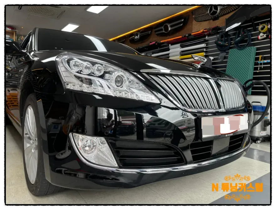 Hyundai Equus body repair - Hyundai Equus Body Repair & Painting Review photo 3