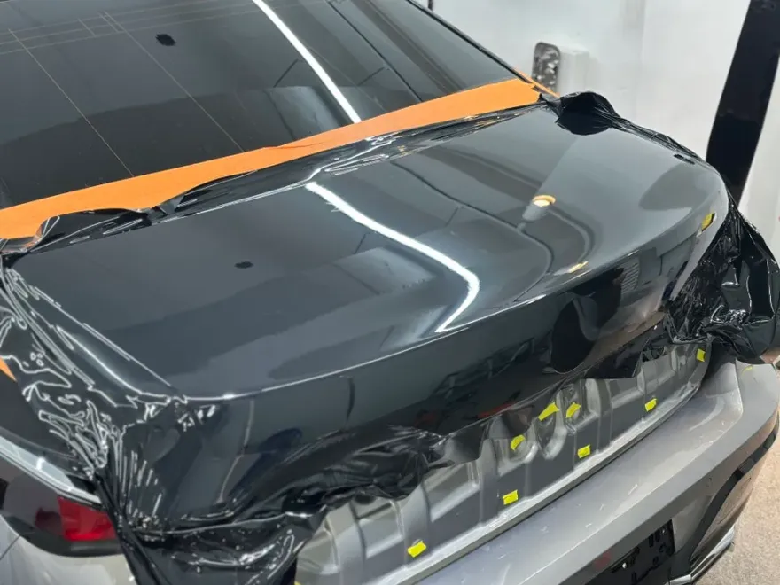 BMW 7 Seriesのカーラッピング事例|費用目安・仕上がり 施工写真 3-3
