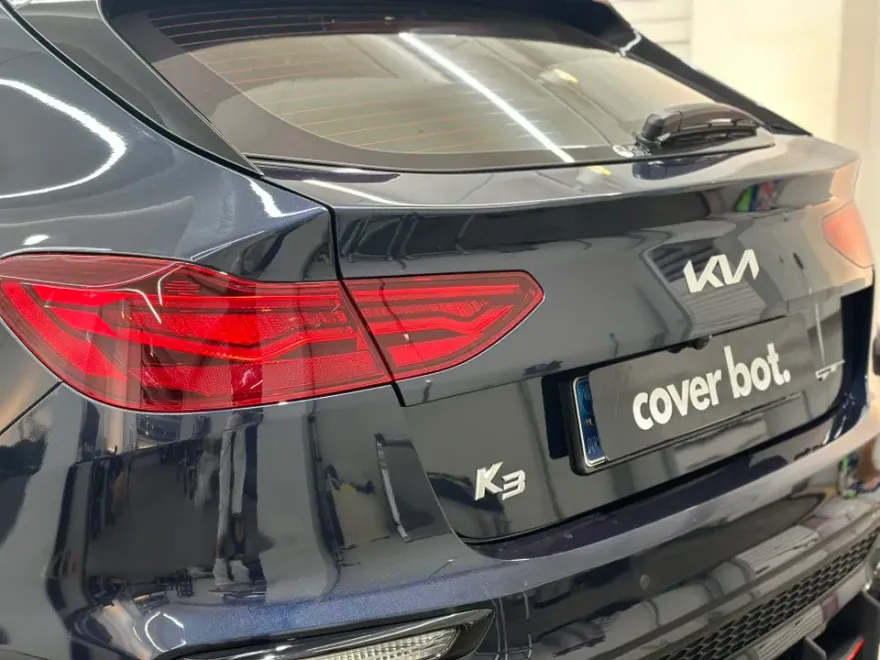 Kia K3 GTのPPF施工事例 施工写真 1-2