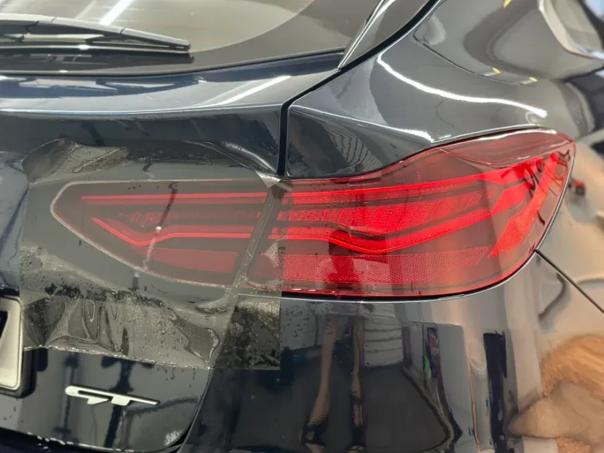 Kia K3 GTのPPF施工事例 施工写真 2-2
