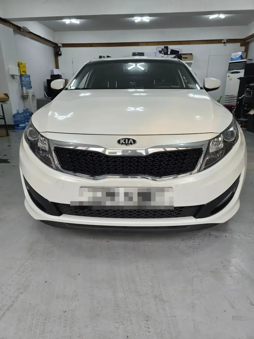 Kia K5 android head unit installation result