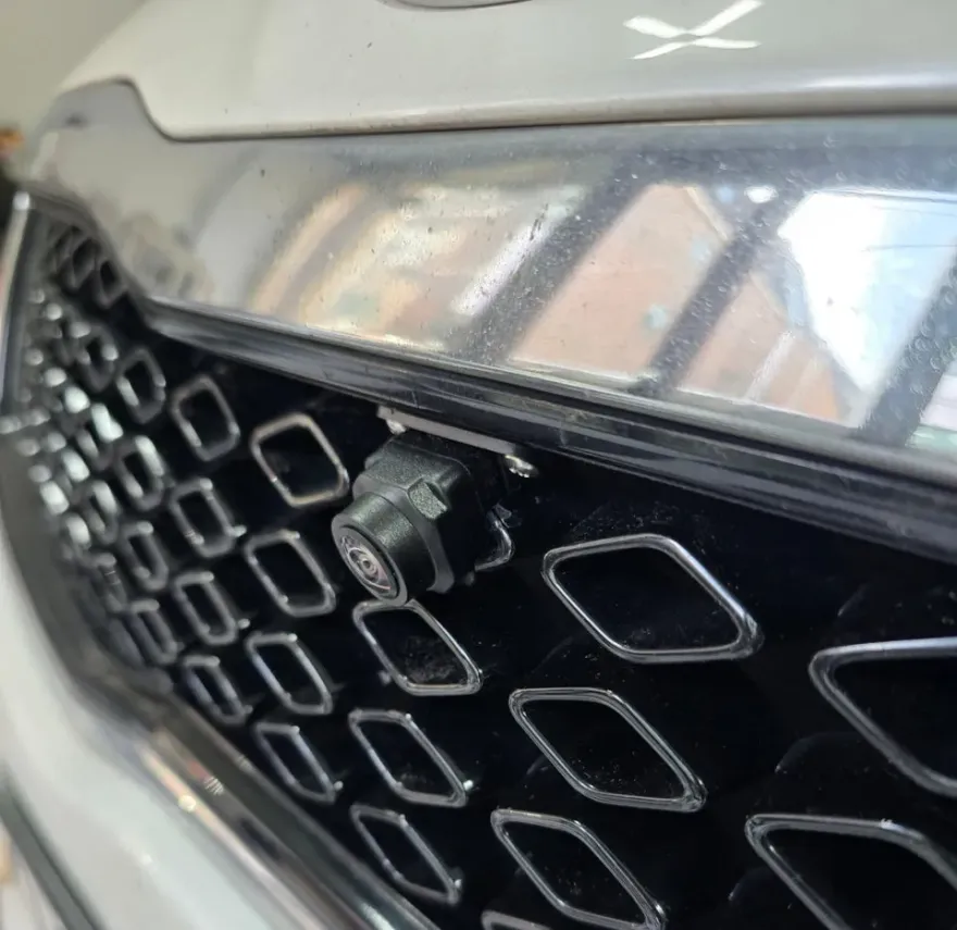 Kia K5のAndroid Auto・CarPlay取付事例 施工写真 1-3