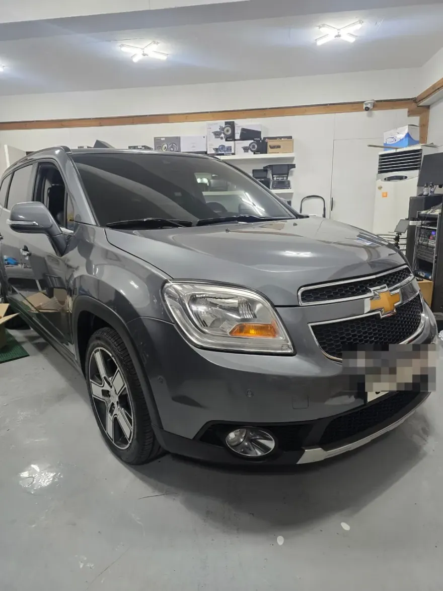 Chevrolet Orlando android head unit installation result