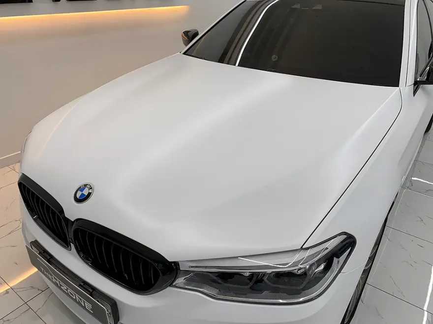 BMW 5 Seriesのカーラッピング事例|無光PPFで質感を向上 施工写真 3-3