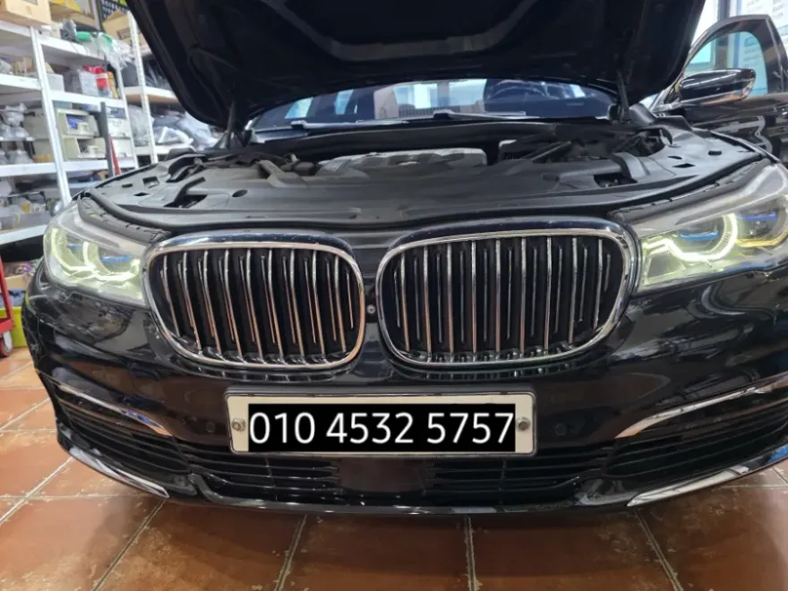 BMW 7 Series G11 lighting upgrade installation result