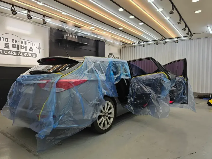 Hyundai i40のカーフィルム施工事例|費用目安・仕上がり 施工写真 2-3
