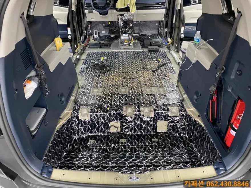 Kia Carnival KA4 soundproofing - Kia Carnival KA4 Soundproofing Review: Cost & Results photo 4