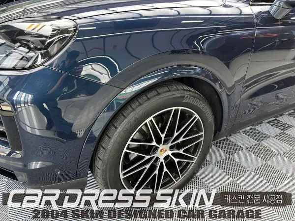 Porsche Cayenne PPF施工事例|費用目安と仕上がり 施工写真 1-3