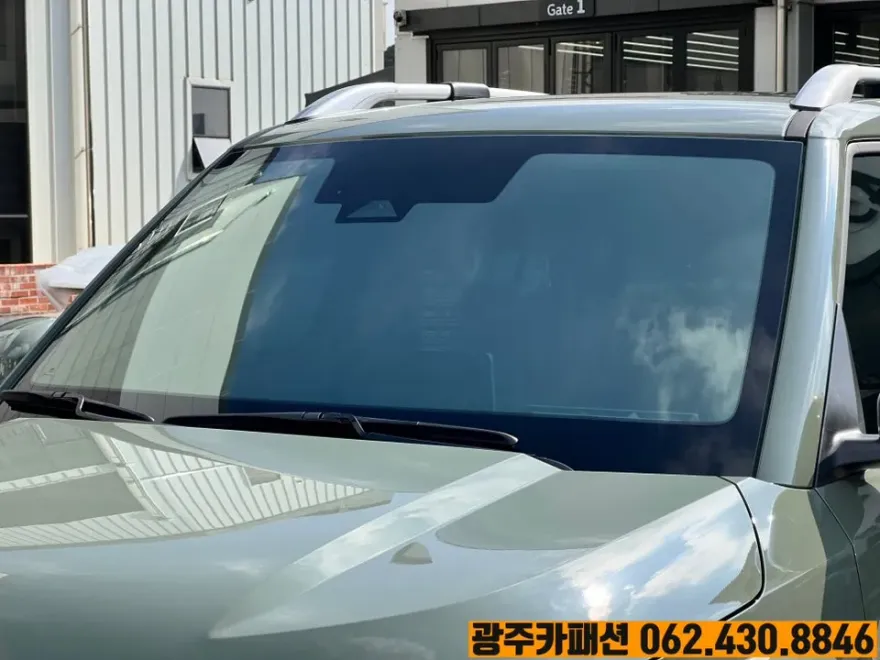 Hyundai Casperのカーフィルム施工事例|費用目安・仕上がり 施工写真 1-2