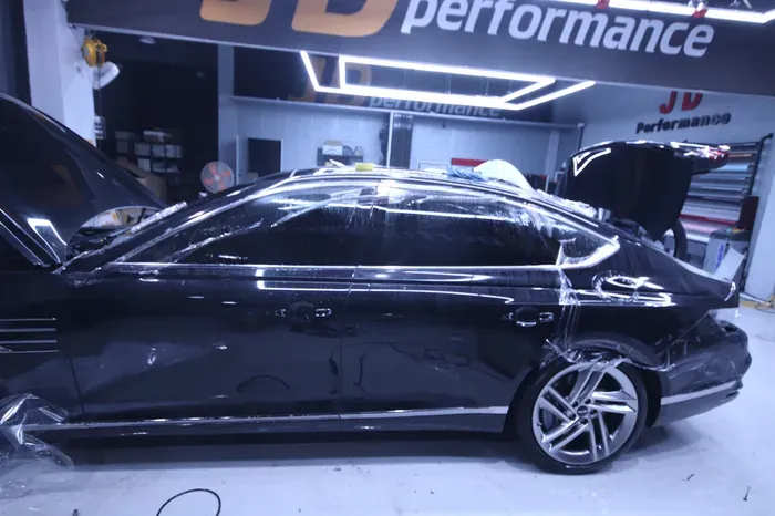 Genesis G80 RG3 PPF施工事例｜費用目安と仕上がり 施工写真 3-3