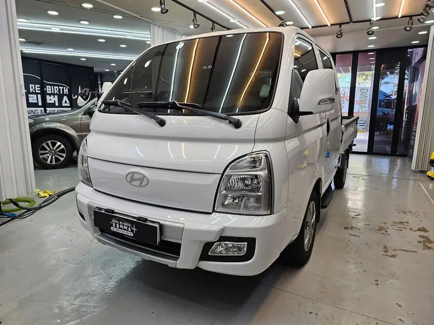 Hyundai Porter 2のPPF施工事例|費用目安と仕上がり 施工写真 1-2