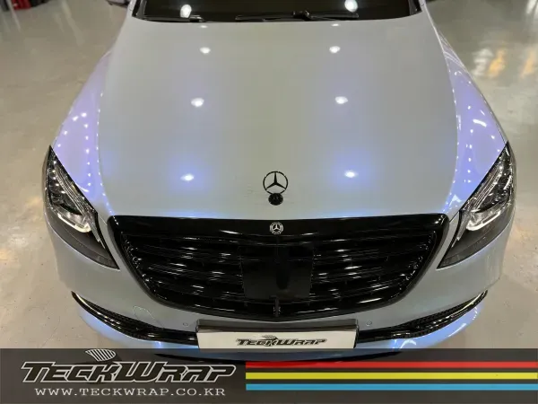 Mercedes-Benz S-Classのカーラッピング事例|費用目安・仕上がり 施工写真 1-3