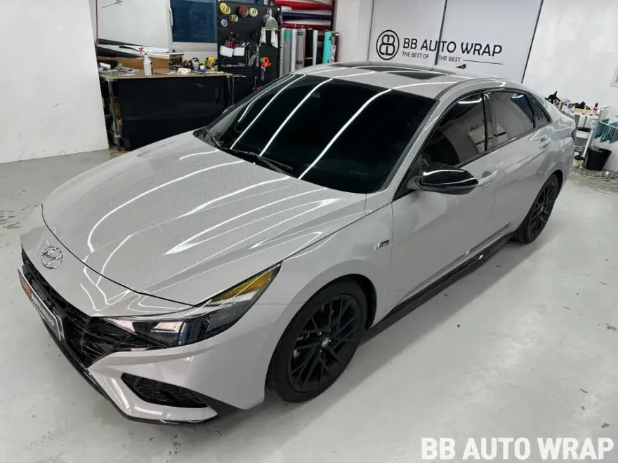 Hyundai Elantra CN7 PPF施工事例|費用目安・仕上がり 施工写真 1-1