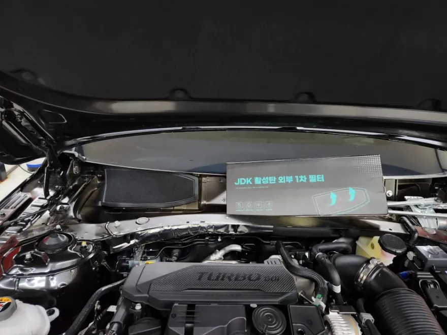 Kia K5 DL3のPPF施工事例|費用目安と仕上がり 施工写真 1-2