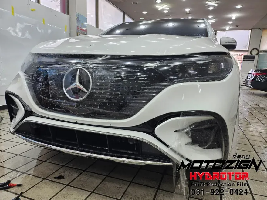 Mercedes-Benz EQEのPPF施工事例｜費用目安・仕上がり 施工写真 2-2
