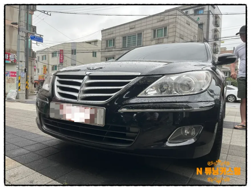 Genesis BHのPPF施工事例|費用目安と仕上がり 施工写真 1-1
