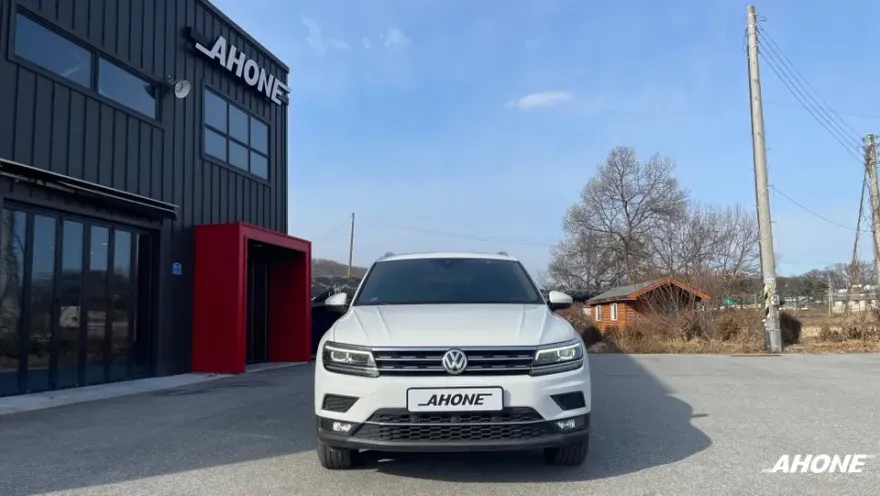 Volkswagen Tiguan body repair installation result