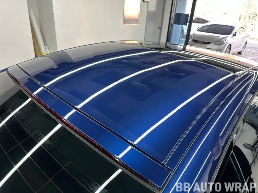BMW 6 Series PPF施工事例|ルーフトップの保護と美観 施工写真 1-3