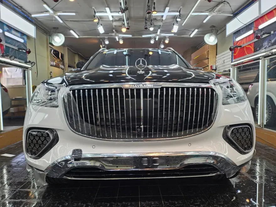 Mercedes-Benz Maybach PPF施工事例|費用目安・仕上がり 施工写真 2-3