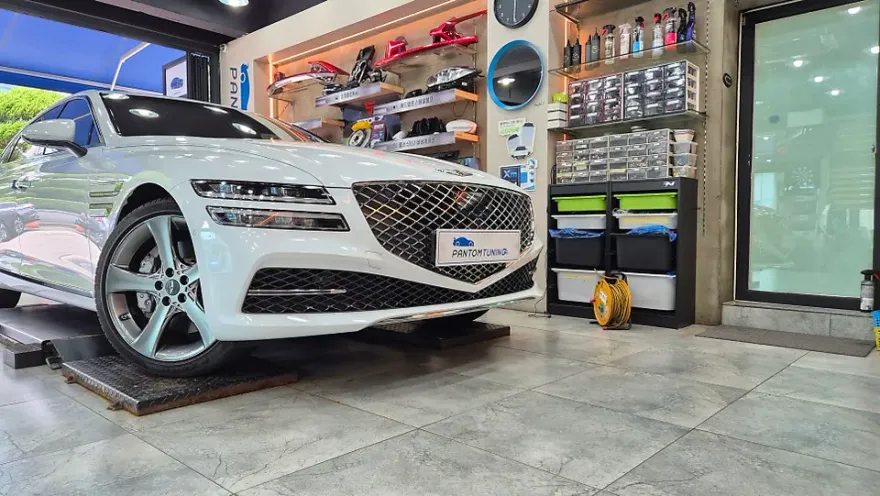 Genesis G80 RG3 body kit - Genesis G80 RG3 Body Kit Installation Review photo 3