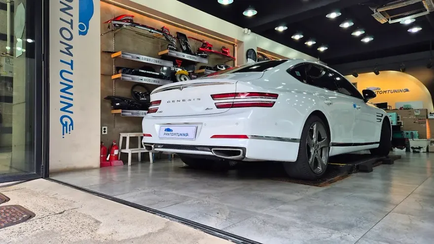 Genesis G80 RG3 body kit - Genesis G80 RG3 Body Kit Installation Review photo 4