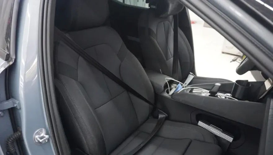 Polestar 2 Interior Customization Review — Yellow Seatbelts photo 2