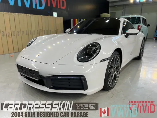 ポルシェ 911 カレラ カーラッピング事例|費用目安・仕上がり 施工写真 2-2