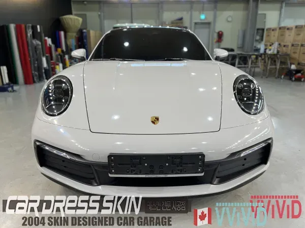 ポルシェ 911 カレラ カーラッピング事例|費用目安・仕上がり 施工写真 4-2