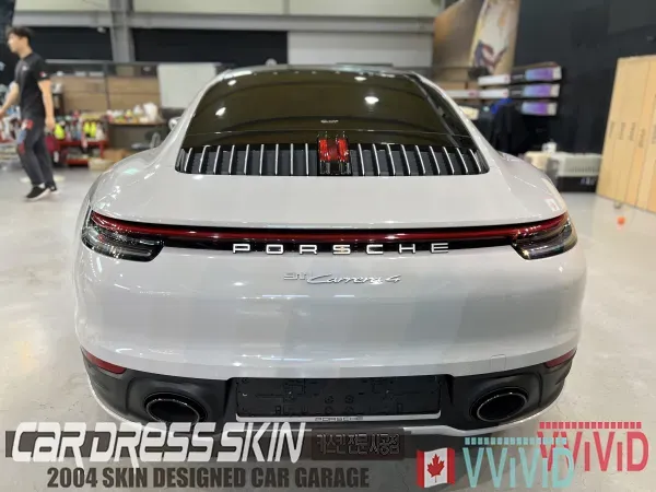 ポルシェ 911 カレラ カーラッピング事例|費用目安・仕上がり 施工写真 1-3