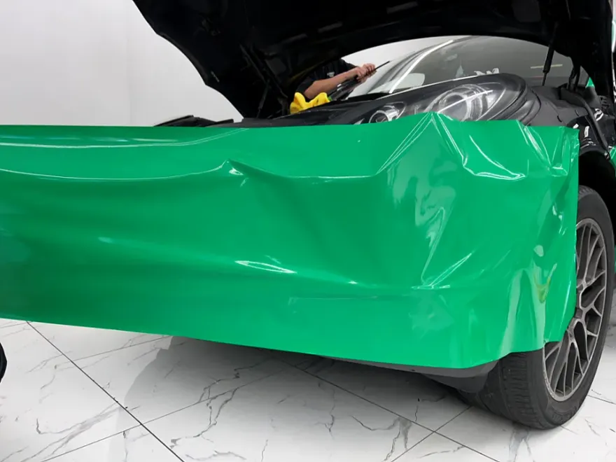 ポルシェ マカン カーラッピング事例｜費用目安と仕上がり 施工写真 4-1