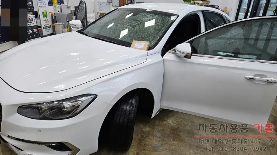 Hyundai Grandeur IG sensors cameras installation result