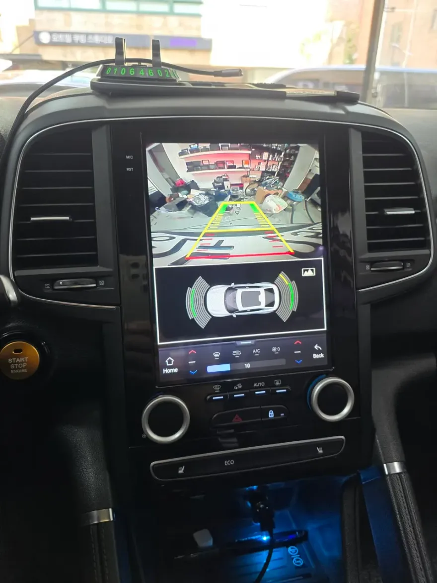 Renault Korea QM6のAndroid Auto・CarPlay取付事例 施工写真 2-2