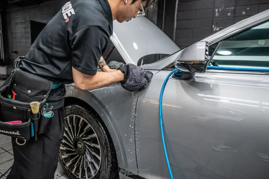 Hyundai Grandeur GN7のPPF施工事例|費用目安と仕上がり 施工写真 2-1