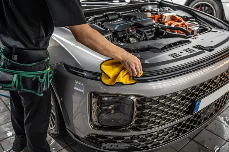 Hyundai Grandeur GN7のPPF施工事例|費用目安と仕上がり 施工写真 3-1