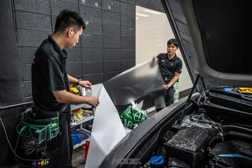 Hyundai Grandeur GN7のPPF施工事例|費用目安と仕上がり 施工写真 2-2