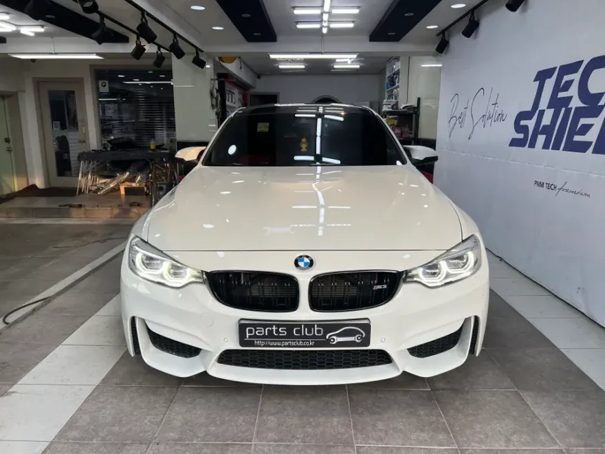 BMW M3 body kit installation result
