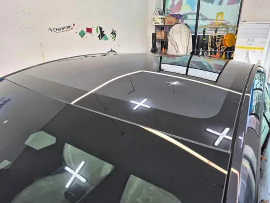 Tesla Model YのPPF施工事例｜費用目安と仕上がり 施工写真 3-1