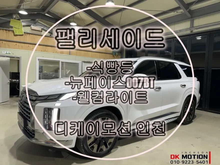 Hyundai Palisade ambient lighting installation result